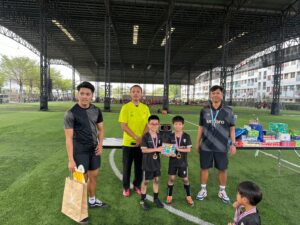 Newchapterfootballclub สอนฟุตบอลเด็กสนามนนทบุรี5